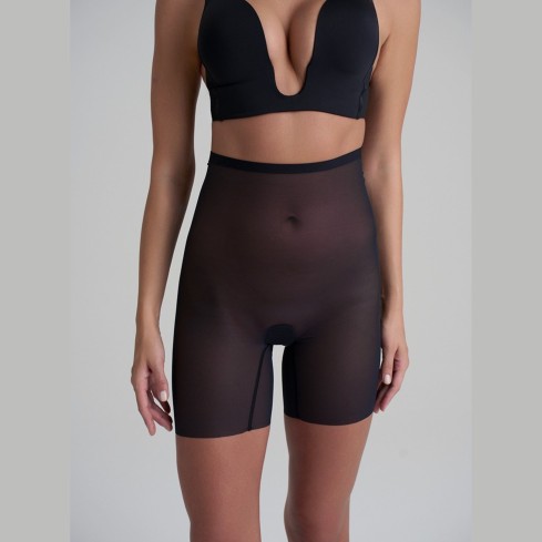 Guaina a pantaloncino modellante tulle semitrasparente Bye bra FTHWS