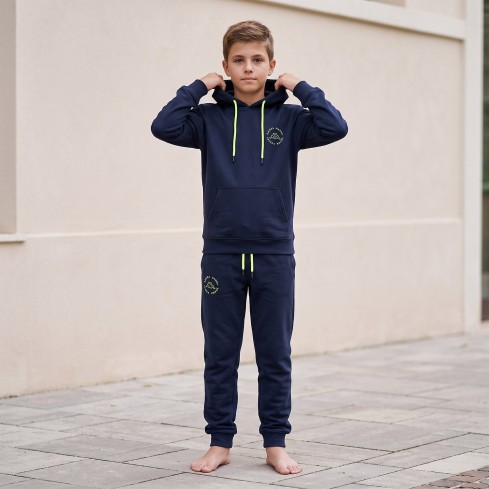 Tuta uomo/ragazzo con cappuccio primaverile Kappa KMS26154/Y