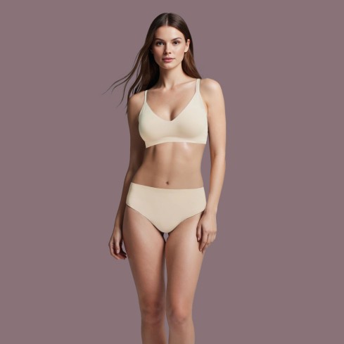 Reggiseno senza ferretto invisibile microfibra Lormar 01441L
