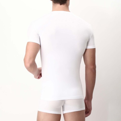 Maglia uomo Perofil VPRT00015 a punta mezza manica in cotone modal