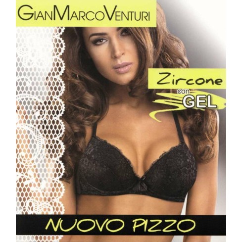 Reggiseno balconcino Gianmarcoventuri Zircone imbottito con ferr