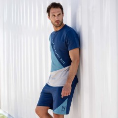 Pigiama uomo corto in cotone Admas 63169