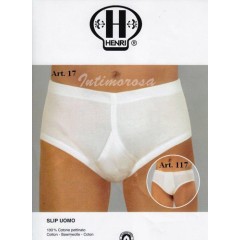 Slip uomo Henri 17 tradizionale con apertura 6 pezzi