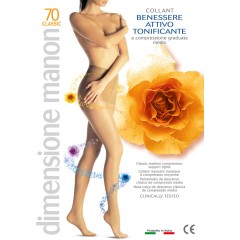 Collant compressione graduata Cabifi Manon 70 den riposanti