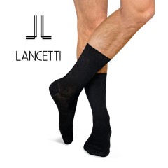 Calze uomo corte in filo di scozia Lancetti 6 paia