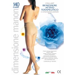 Collant compressione graduata Cabifi Manon 140 den riposanti