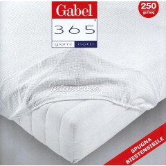 Coprimaterasso singolo in spugna Gabel multiestensibile 90 x 200