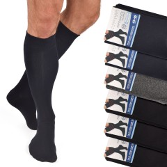 Calze lunghe Sanitarie senza elastico Uomo Meritex 1400 assortite 6 paia