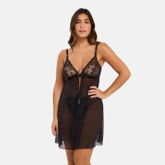 Babydoll in tulle semitrasparenze Sans Complexe 15SAN96