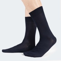 Calze uomo corte Ciocca 315/1 filo di scozia a coste 12 paia