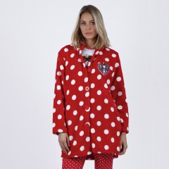 Vestaglia donna Santoro Gorjuss 57538 caldo pile coral