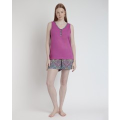 Pigiama Donna estivo 100% cotone Admas 63066