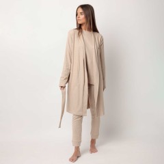 Giacca da camera donna a costine morbidissima Admas 67307