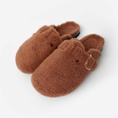 Pantofole donna antiscivolo in sherpa Admas 69128