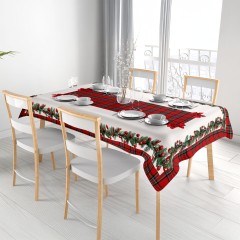 Tovaglia natalizia antimacchia Spotty Zambaiti Rollins