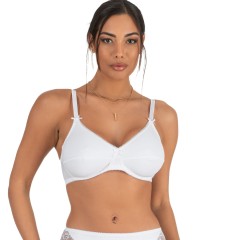 Reggiseno senza ferretto cotone sulla pelle Charme 8038