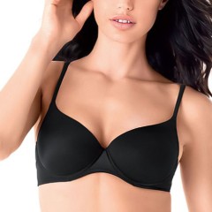 Reggiseno a balconcino Lormar Edi con ferretto microfibra