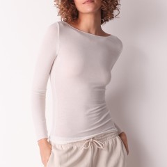 Maglia donne scollo a barchetta cachmere Cotonella ADD09