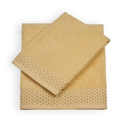 Vingi set asciugamani viso + ospite Assia cotone