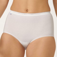 Slip donna Sloggi maxi vita alta cotone 4 pezzi