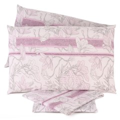 Completo letto Laura Biagiotti 100 % Percalle di Cotone Matrimoniale Maxi Bersy