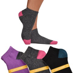 Calze corte assortite Prisco Cachelife DP 3 pezzi