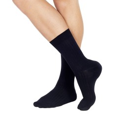 Calze uomo Pompea corte a coste in microfibra 3 paia