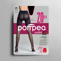 Collant Pompea 20 den sculpt push up velato opaco