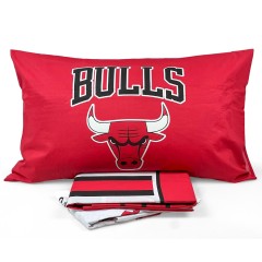 Completo letto 100% cotone Chicago Bulls ufficiale