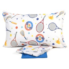 Completo Letto Singolo primaverile 100% cotone Jolly Tennis