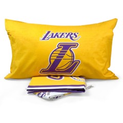 Completo letto ufficiale 100% cotone Los Angeles Lakers