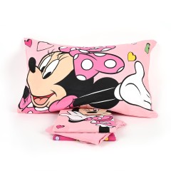 Completo letto bimba con federa piazzata Minnie Diseny