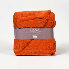 Coperta lavorazione Jacquard e sherpa Zambaiti Nana