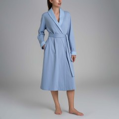 Vestaglia donna con cintura in Interlock Ragno DR69NU