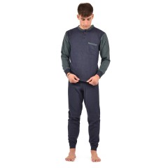 Pigiama uomo punto milano caldissimo Karel SE5417