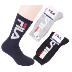 Calze corte unisex di spugna Fila f9598 sport 4 paia