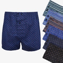Boxer uomo fantasia assortiti cotone Enrico Coveri 6 pz