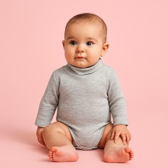 Body bambino neonato ellepi 2800 lupetto caldo cotone