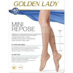 Gambaletti riposanti Golden Lady mini repose 40 den 4 paia