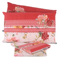 Completo letto Laura Biagiotti 100 % Percalle di Cotone Matrimoniale Maxi Granelle