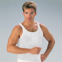 Canottiera uomo Henri 59 ss cotone spalla stretta 6 pz