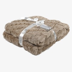 Coperta in eco-pelliccia e sherpa Laura Biagiotti