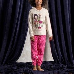 Pigiama bimba Santoro caldo cotone 62409 cuoricini