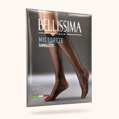 Gambaletto donna Bellissima Micro rete con polsino comfort 
