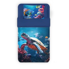 Completo letto 100% cotone Biancaluna Sammy