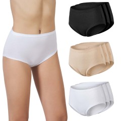 Culotte vita alta cotone bielastico anallergico Bluintimo 1804- 3 pezzi 