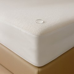 Coprimaterasso impermeabile in spugna di cotone Preziosa