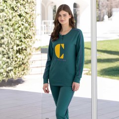 Pigiama donna El Charro serafino manica lunga Interlock ELP51