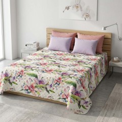 Trapunta leggera a fantasia floreale Enrico Coveri nyal