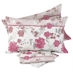 Completo letto lenzuola Laura Biagiotti 100% cotone percalle Helicona